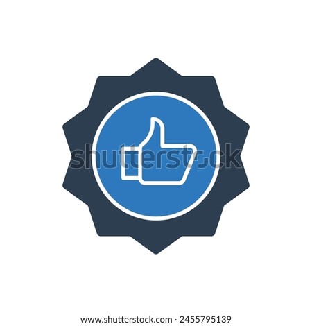Thumbs Up Icon - Badge Icon