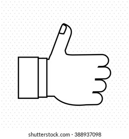 thumbs up icon design 