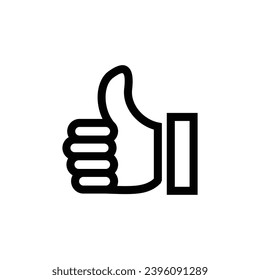 thumbs up icon design showing like and recommendation symbol for business economics office and for web icon	