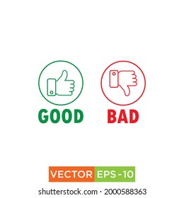 Thumbs Up Icon design for web and print design 