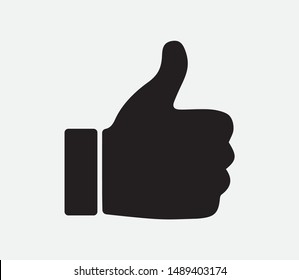 Thumbs Up Icon, Like Symbol, Like Icon, Vector Design