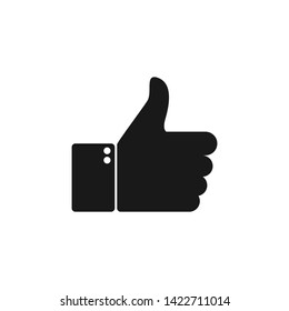 Thumbs up icon. Like for your web site design