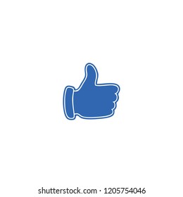Thumbs up icon logo