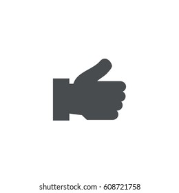 thumbs up icon. sign design