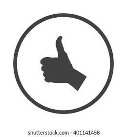 Thumbs up Icon Vector
