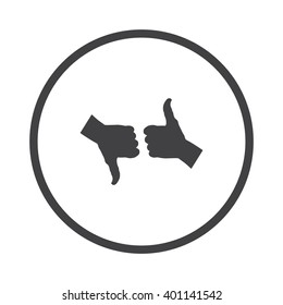 Thumbs up Icon Vector