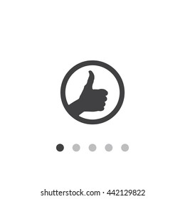 Thumbs up Icon Vector