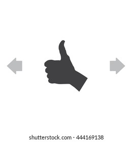 Thumbs up Icon Vector