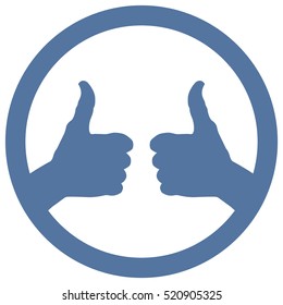 Thumbs Up Icon Vector flat design style