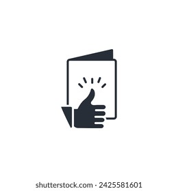 thumbs up icon. vector.Editable stroke.linear style sign for use web design,logo.Symbol illustration.