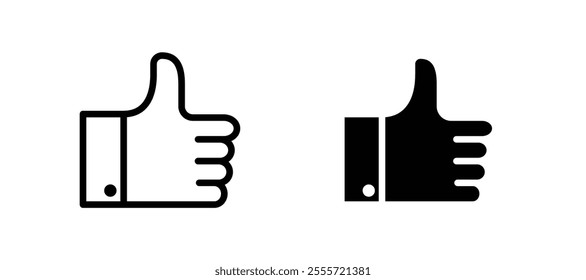 thumbs up icons for web ui designs