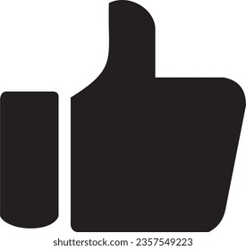 Thumbup Like Icon Good Ok o Follow Symbol Vector