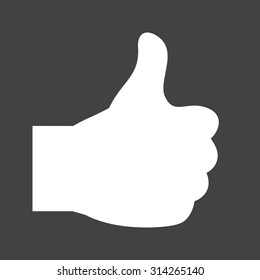 Thumbs, social, like icon vector image. Can also be used for business, finance, technology, economics and accounting. Suitable for web apps, mobile apps and print media.