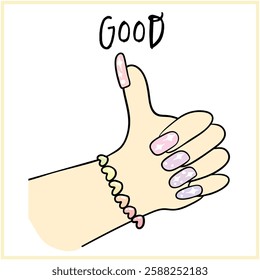 Thumbs up, great, good, cute