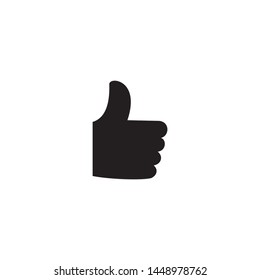 thumbs up, icon vector illustration logo template
