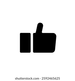 thumbs up, like - vector icon