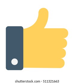 Thumbs Up Vector Icon