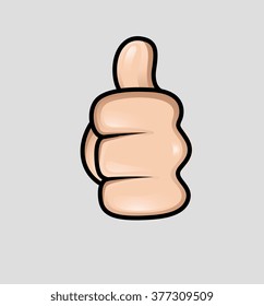 Thumbs Up Vector Sign