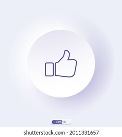 thumbs-up icon. e-commerce icons. Сollection of web icons for an online stores, such as discounts, delivery, contacts, payment, app store, shopping cart. 