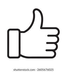 Thumbs-up icon symbolizing approval or positive feedback