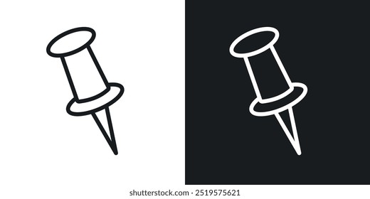 Ícone de preto e branco da Thumbtack.