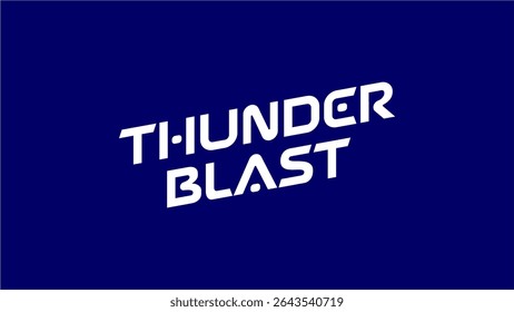 Thunder Blasters Logos Vector Artwork