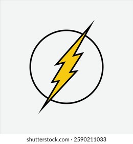 Thunder Bold Lightning Flash icons, Vector lightning logo electric,  Lightning bolt signs