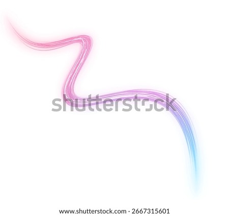 Thunder bolt and electric wave forming bright arcs of light in a storm. A glowing flash creates a modern abstract style with luminous energy.