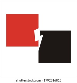 
Juego de Iconos Flash de iluminación de truenos y tornillos. Estilo plano sobre fondo oscuro. Vector - Vector