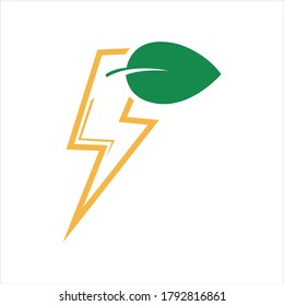 
Thunder and Bolt Lighting Flash Icons Set. Flat Style on Dark Background. Vector - Vector