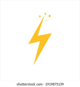 
Flash Icons Set für die Leuchtfeuerleuchten von Thunder und Bolt. Flacher Stil auf dunklem Hintergrund. Vektorgrafik - Vektorgrafik