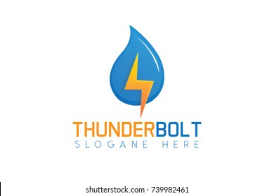 Thunder bolt logo