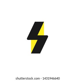 Thunder Bolt Logo Design Inspiration, Vector illustration