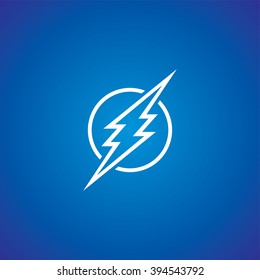 thunder bolt sign