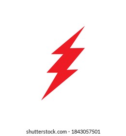 thunder bolt vector and symbol