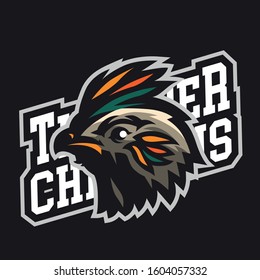 Thunder chicken e sport logo
