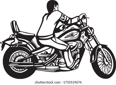 Thunder Cycles - Digital Clipart Vector