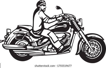 Thunder Cycles - Digital Clipart Vector