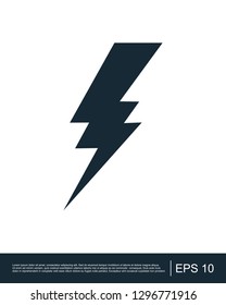 Thunder Electric Lightning Logo, icon, vector