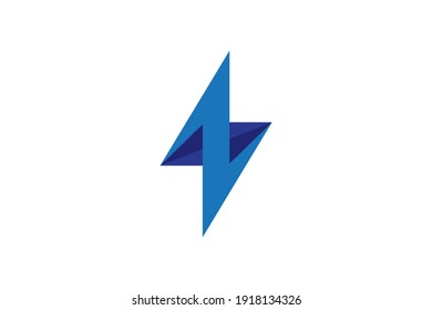 Thunder electric logo template design