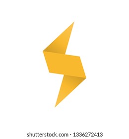 thunder electric simple concept icon/logo design