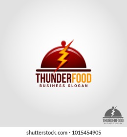 Thunder Food / Flash Food - Professional Flash Delivery Food logo