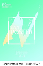 Thunder Gradient Geometric Shape Background 