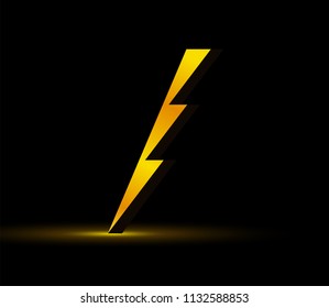 thunder high voltage symbol warning sign