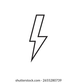 thunder icon illustration element design