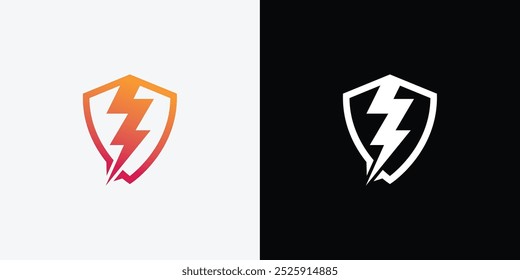 thunder logo design vector template. Thunder Electric Ligthning Bolt Logo.