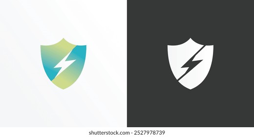 modelo de vetor de design de logotipo do thunder. Trovão Elétrico Ligthning Bolt Logo.