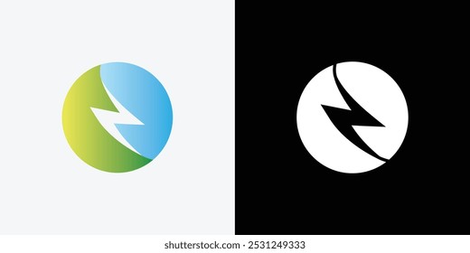 thunder logo design vector template. Thunder Electric Ligthning Bolt Logo.