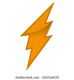 thunder logo vector 