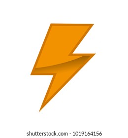 thunder logo vector 